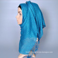 Lurex twist fringe glitter fashion hijab